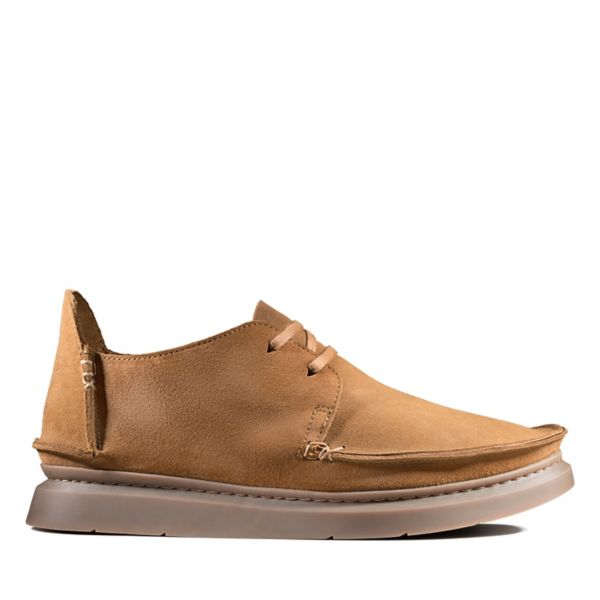 Clarks Mens Seven Trainers Cola Suede | USA-3187502